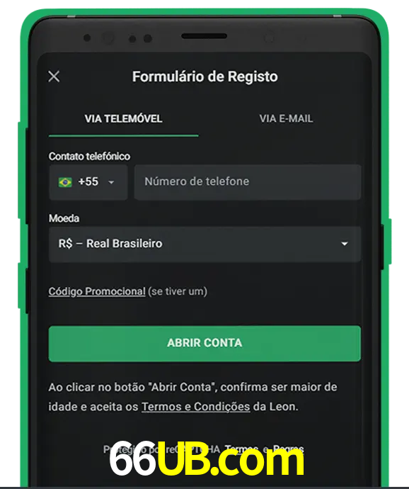 Cadastre-se em LeonBet seguindo passos simples.